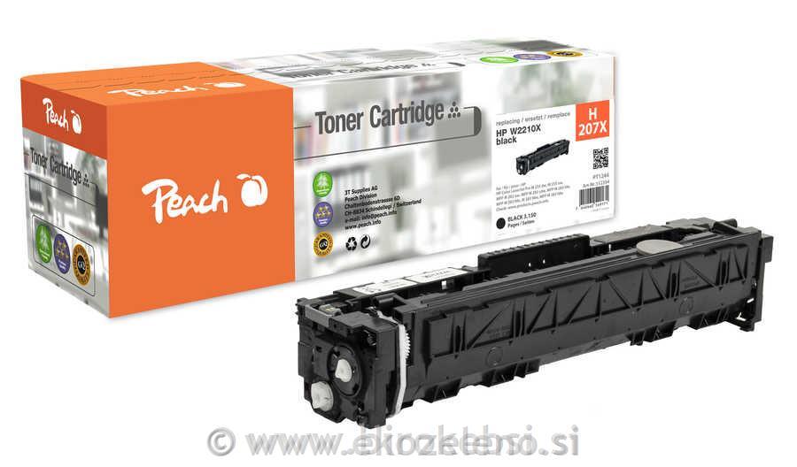 Toner Peach HP207X, črna