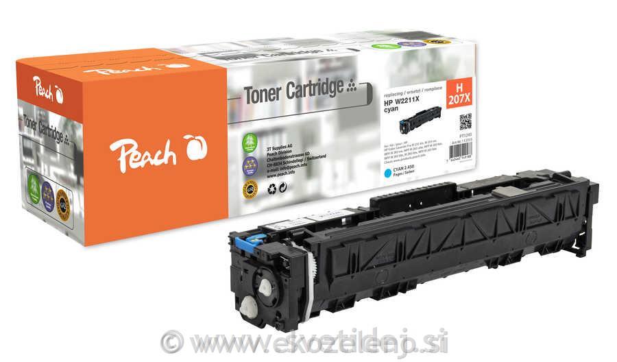 Toner Peach HP207X, cyan