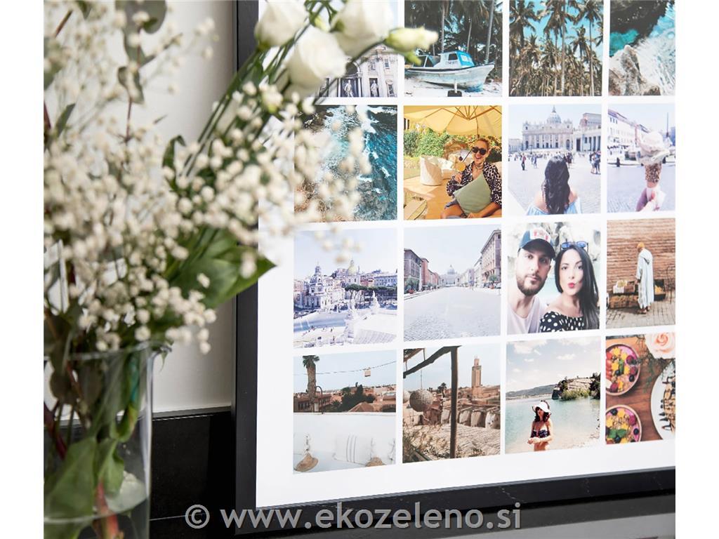 PLAKAT S 24 FOTOGRAFIJAMI BEZ OKVIRJA